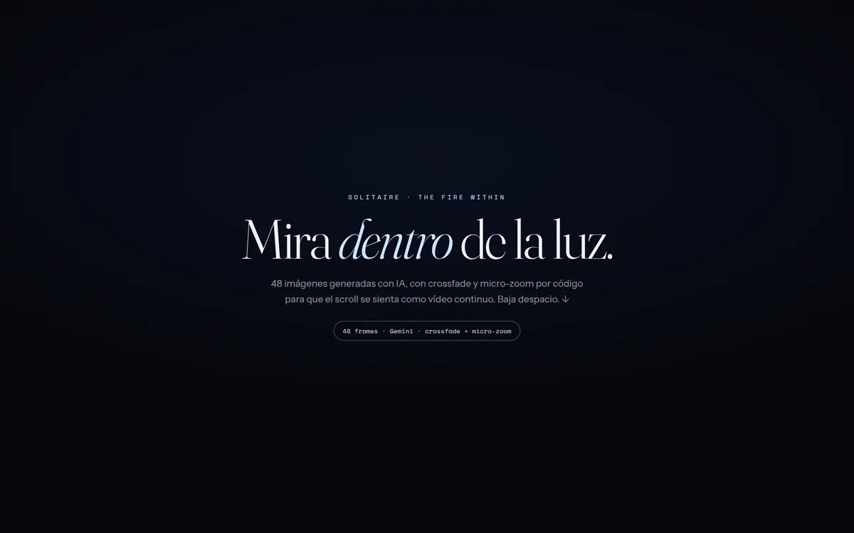 Diseño web — Solitaire