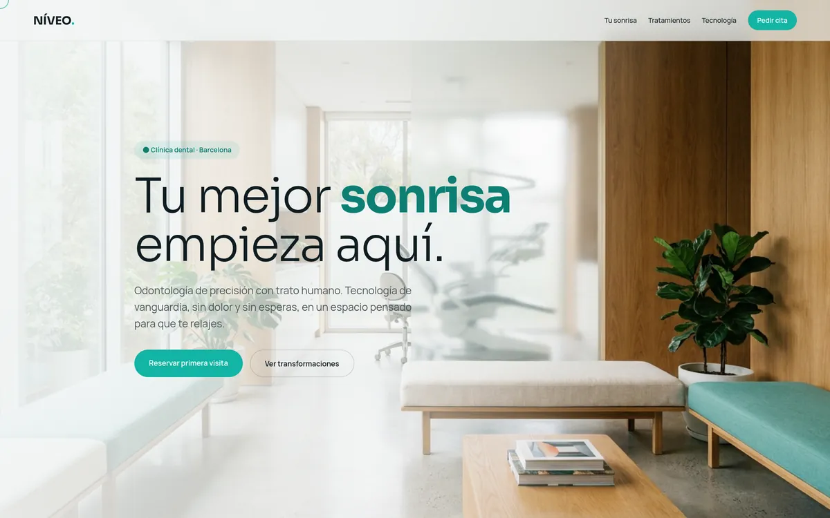 Diseño web — Níveo