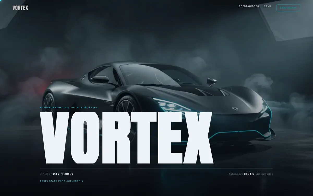 Diseño web — Vórtex